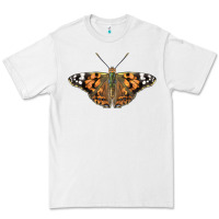 White Painted Lady Premium Tee - LillyAllenDesigns