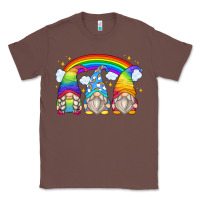 Chestnut rainbow gnomes Classic Tee - Zillion Design Studio