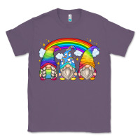 Lavender rainbow gnomes Classic Tee - Zillion Design Studio