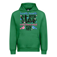 Emerald twinkle twinkle little star Urban Hoodie - MaliasSmallBusiness