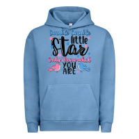 Pigment Pebble Blue twinkle twinkle little star Urban Hoodie - MaliasSmallBusiness