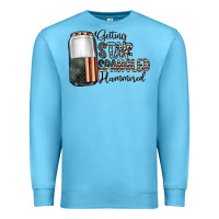 Ocean Blue getting star spangled hammered Premium Sweatshirt - CowhideDigitalArt