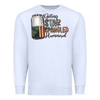 White getting star spangled hammered Premium Sweatshirt - CowhideDigitalArt