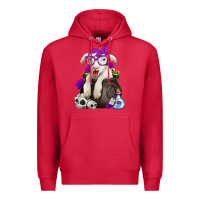 Cardinal funny halloween lamb Premium Hoodie - Jasminsmagicworld