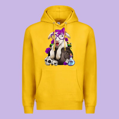 Funny Halloween Lamb Premium Hoodie Designed By Jasminsmagicworld