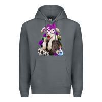 Rock funny halloween lamb Premium Hoodie - Jasminsmagicworld