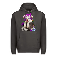 Smoke funny halloween lamb Premium Hoodie - Jasminsmagicworld