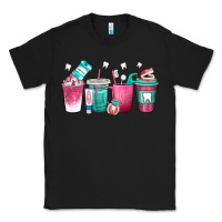 Black dentist coffee cups Classic Tee - texasbilliewilder