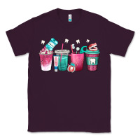 Plum dentist coffee cups Classic Tee - texasbilliewilder