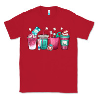 Red dentist coffee cups Classic Tee - texasbilliewilder