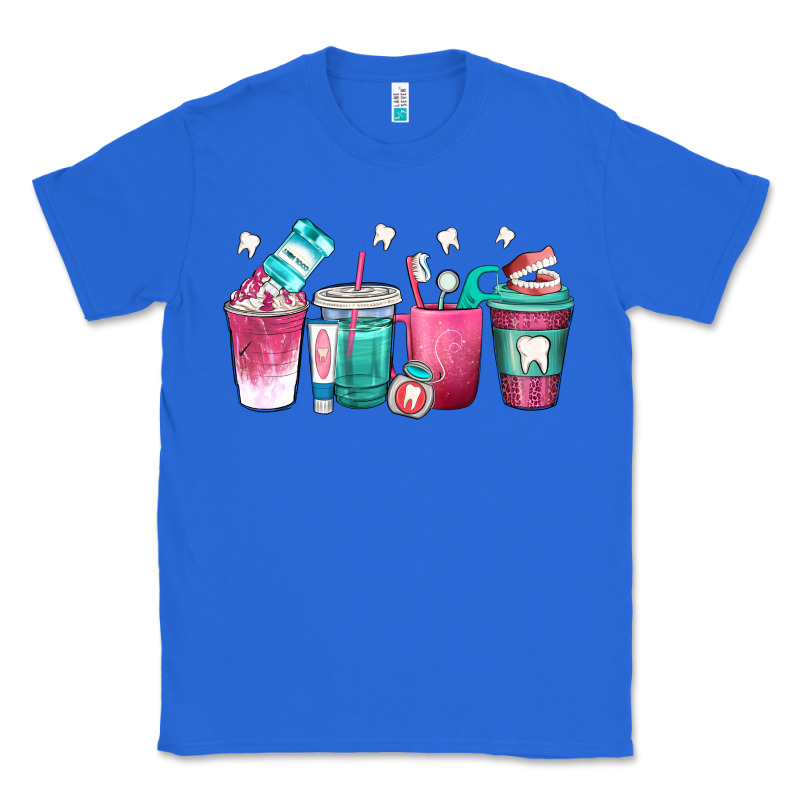Dentist Coffee Cups Classic Tee by texasbilliewilder | Teevron