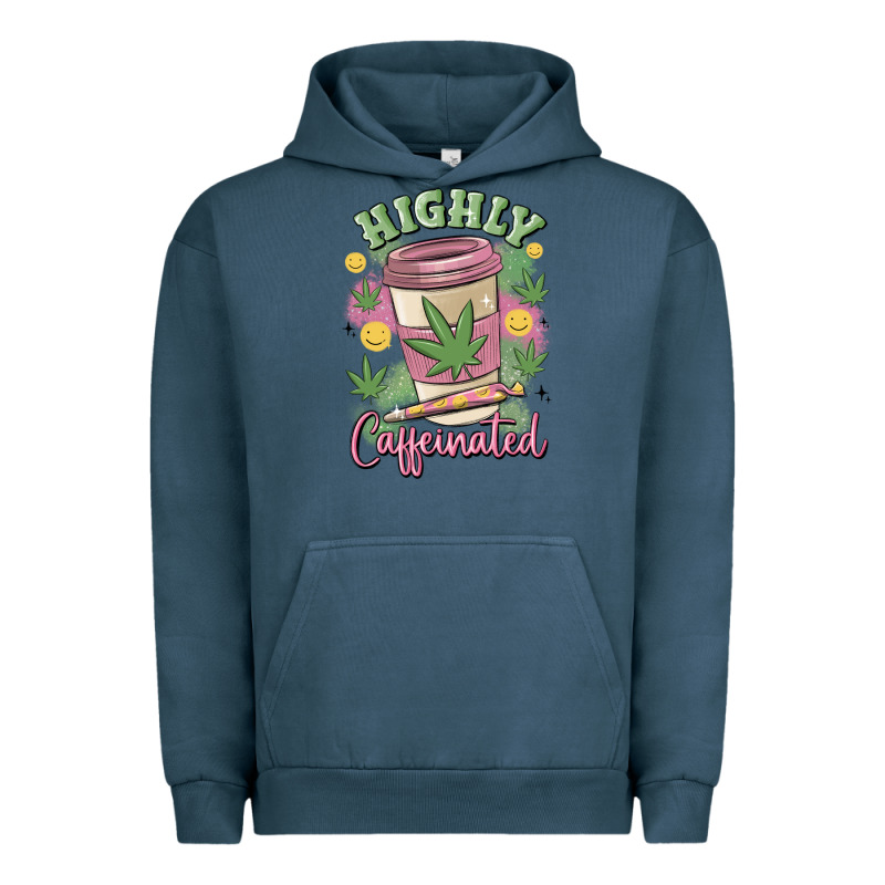 Highly Caffeinated Urban Hoodie by MaliasSmallBusiness | Teevron