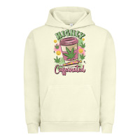 Pigment Pistachio highly caffeinated Urban Hoodie - MaliasSmallBusiness