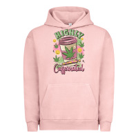 Pigment Salmon highly caffeinated Urban Hoodie - MaliasSmallBusiness