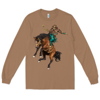Toasted Coconut western horse rodeo Long Sleeve Tee - BarkalooDesign