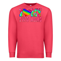 Cardinal i love my two moms Premium Sweatshirt - HRA Design Shop