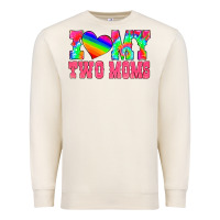 Sandshell i love my two moms Premium Sweatshirt - HRA Design Shop