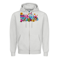 Dove Grey cowgirl coffee cups Zipper Hoodie - texasbilliewilder
