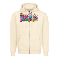 Sandshell cowgirl coffee cups Zipper Hoodie - texasbilliewilder