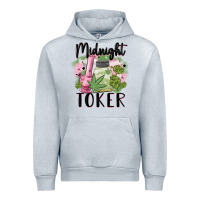Heather Grey midnight toker Urban Hoodie - MaliasSmallBusiness