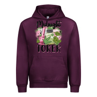 Mauve Wine midnight toker Urban Hoodie - MaliasSmallBusiness