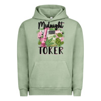 Pigment Oil Green midnight toker Urban Hoodie - MaliasSmallBusiness
