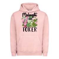 Pigment Salmon midnight toker Urban Hoodie - MaliasSmallBusiness