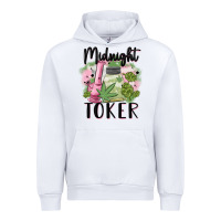 White midnight toker Urban Hoodie - MaliasSmallBusiness