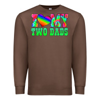 Chestnut i love my two dads Premium Sweatshirt - HRA Design Shop