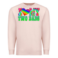 I Love My Two Dads Premium Sweatshirt | Teevron