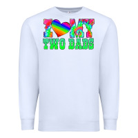 White i love my two dads Premium Sweatshirt - HRA Design Shop