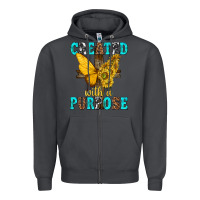 Smoke created with a purpose Zipper Hoodie - texasbilliewilder