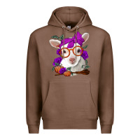 Chestnut Cute baby lamb halloween Premium Hoodie - Jasminsmagicworld