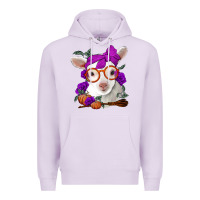 Lilac Cute baby lamb halloween Premium Hoodie - Jasminsmagicworld
