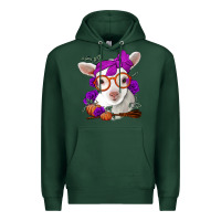 Sports Green Cute baby lamb halloween Premium Hoodie - Jasminsmagicworld