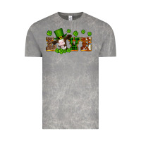 Cloud Rock st patricks love heifer Vintage Tee - Artiststas