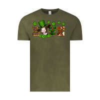 Vintage Olive st patricks love heifer Vintage Tee - Artiststas