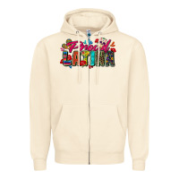 Sandshell proud latina Zipper Hoodie - Zillion Design Studio