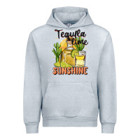 Heather Grey tequila lime sunshine Urban Hoodie - MaliasSmallBusiness