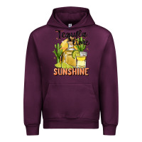 Mauve Wine tequila lime sunshine Urban Hoodie - MaliasSmallBusiness