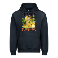 Navy tequila lime sunshine Urban Hoodie - MaliasSmallBusiness