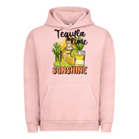 Pigment Salmon tequila lime sunshine Urban Hoodie - MaliasSmallBusiness