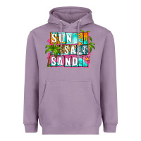 Lavender sun salt sand summer Heavyweight Hoodie - Zillion Design Studio