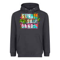 Smoke sun salt sand summer Heavyweight Hoodie - Zillion Design Studio