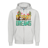 Dove Grey desert dreams tbw Zipper Hoodie - texasbilliewilder