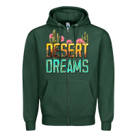 Sports Green desert dreams tbw Zipper Hoodie - texasbilliewilder