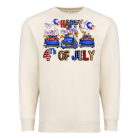 Sandshell western hello fourth of july trucks Premium Sweatshirt - FaDigitalArtStudio