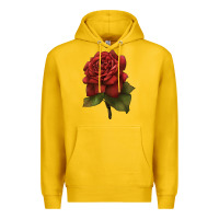 Lemon Oklahoma Rose Illustrations Premium Hoodie - LillyAllenDesigns