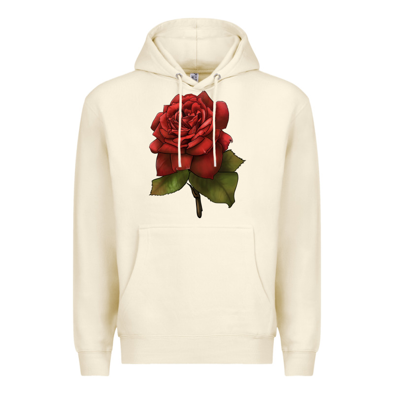 Oklahoma Rose Illustrations Premium Hoodie by LillyAllenDesigns | Teevron