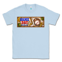 Dusty Blue game day vibes Classic Tee - BundleAndBundleShop